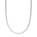 Flat Snake Chain Necklace