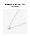 1ct Moissanite Solitaire Necklace