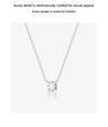 1ct Moissanite Solitaire Necklace