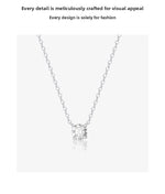 1ct Moissanite Solitaire Necklace
