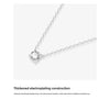 1ct Moissanite Solitaire Necklace