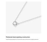 1ct Moissanite Solitaire Necklace