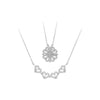 Convertible Heart Clover Necklace