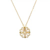 Convertible Heart Clover Necklace