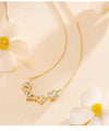 Convertible Heart Clover Necklace