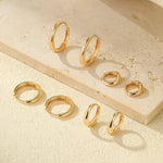 Minimal Hoop Earrings