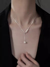 Y-Drop Accent Necklace