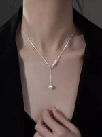 Y-Drop Accent Necklace