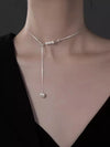 Y-Drop Accent Necklace