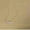 Zircon Smile Necklace