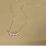 Zircon Smile Necklace