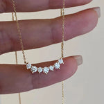 Zircon Smile Necklace