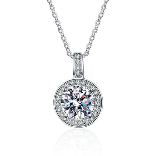 silver plated necklace