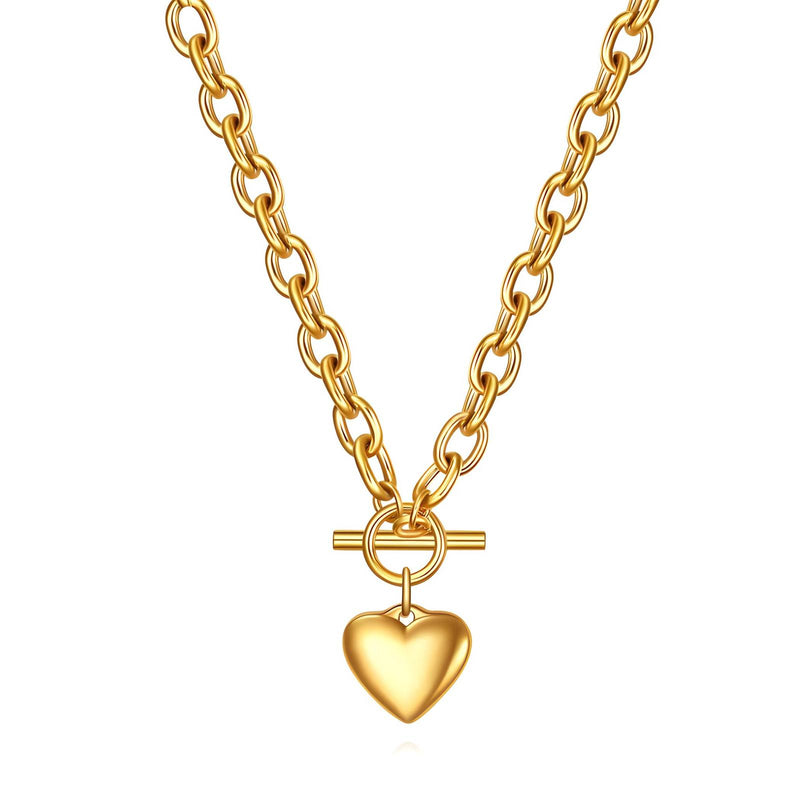 Heart Toggle Necklace
