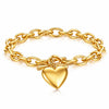 Heart Tag Bracelet