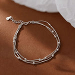 Layered Bead Bracelet