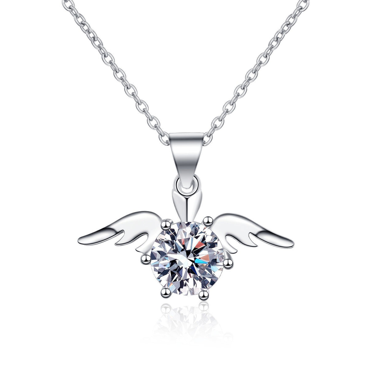 silver plated necklace