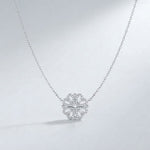 Convertible Heart Clover Necklace