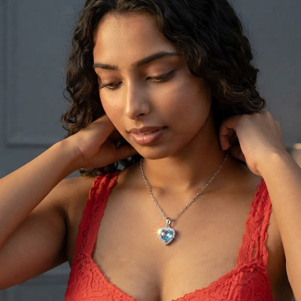 Heart Halo Necklace