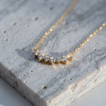 Zircon Smile Necklace
