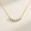 Zircon Smile Necklace