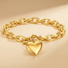 Heart Tag Bracelet